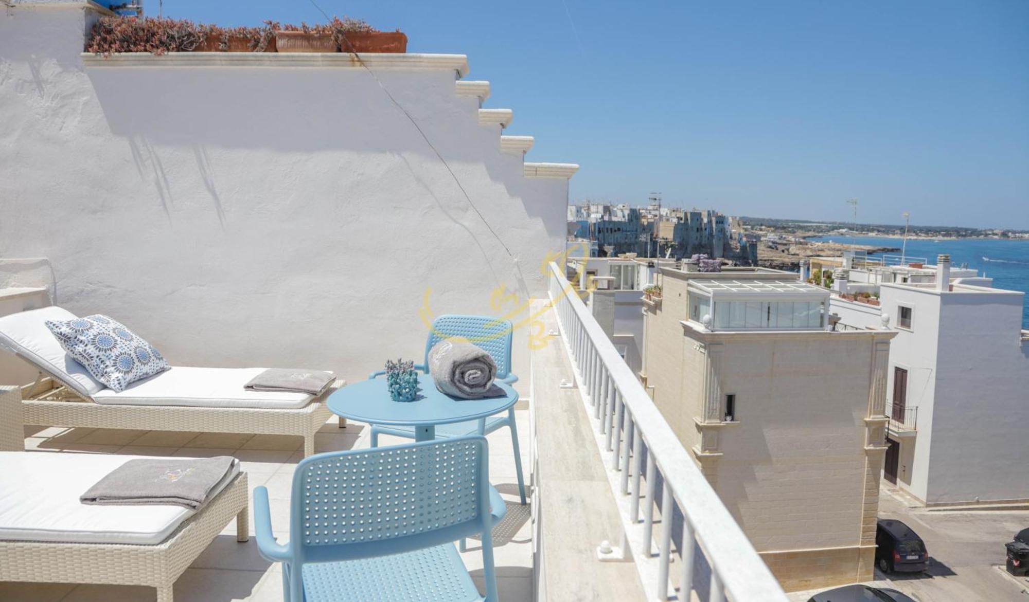 Вилла Td Casa Marevino Seaside Terrace With Panoramic Views Полиньяно-а-Маре Экстерьер фото