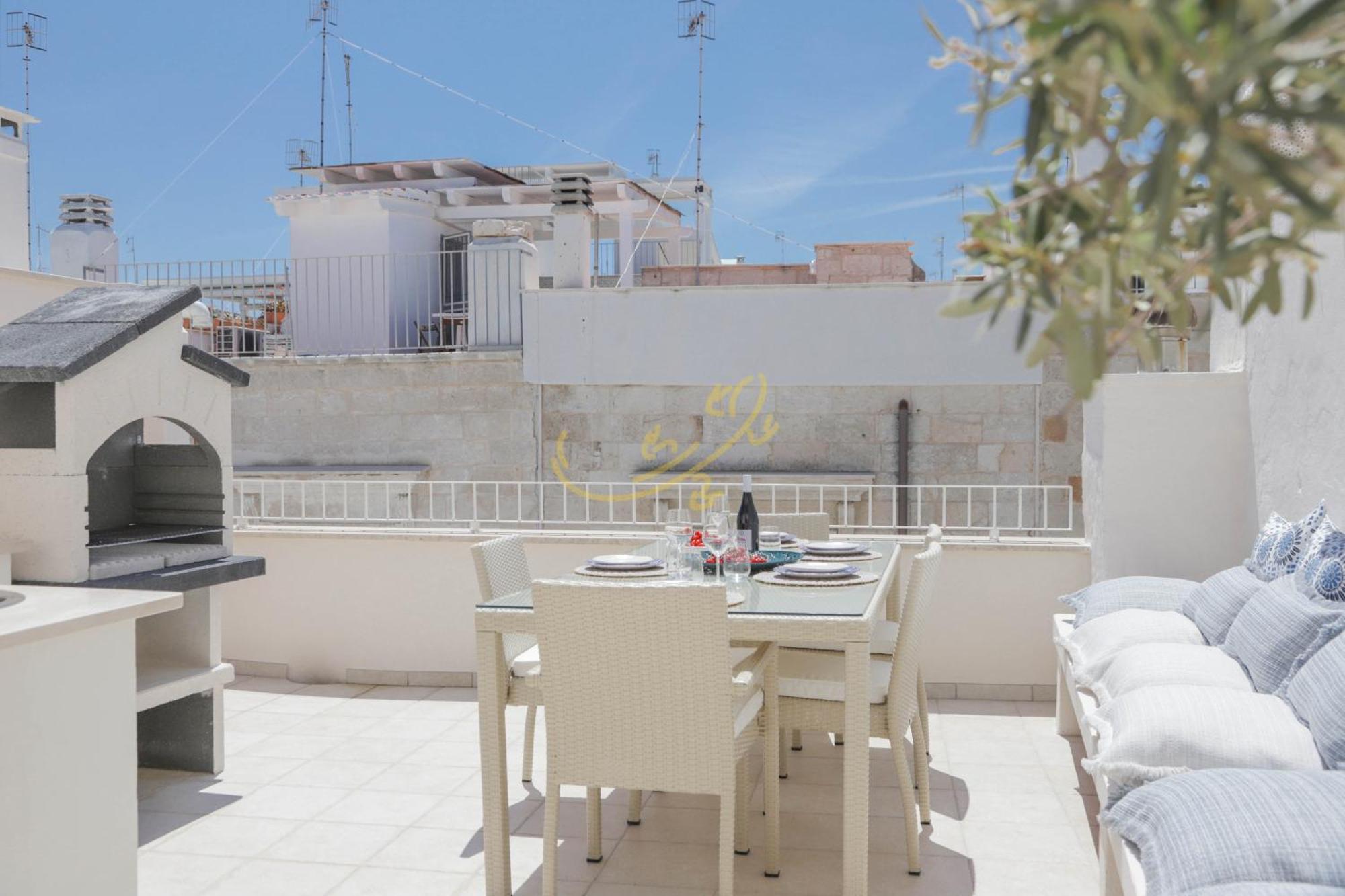 Вилла Td Casa Marevino Seaside Terrace With Panoramic Views Полиньяно-а-Маре Экстерьер фото